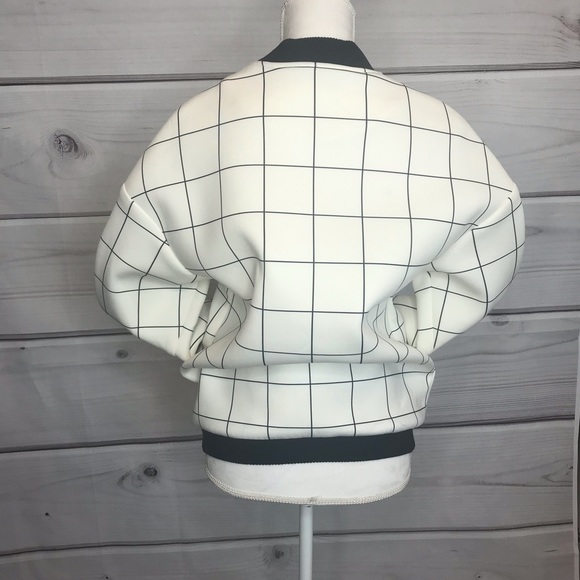 Urban Renewal Grid Bomber Jacket - Picture 4 of 6